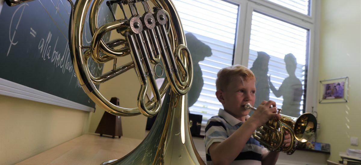 Blechblas-Instrumente an der Musikschule Hoyerswerda